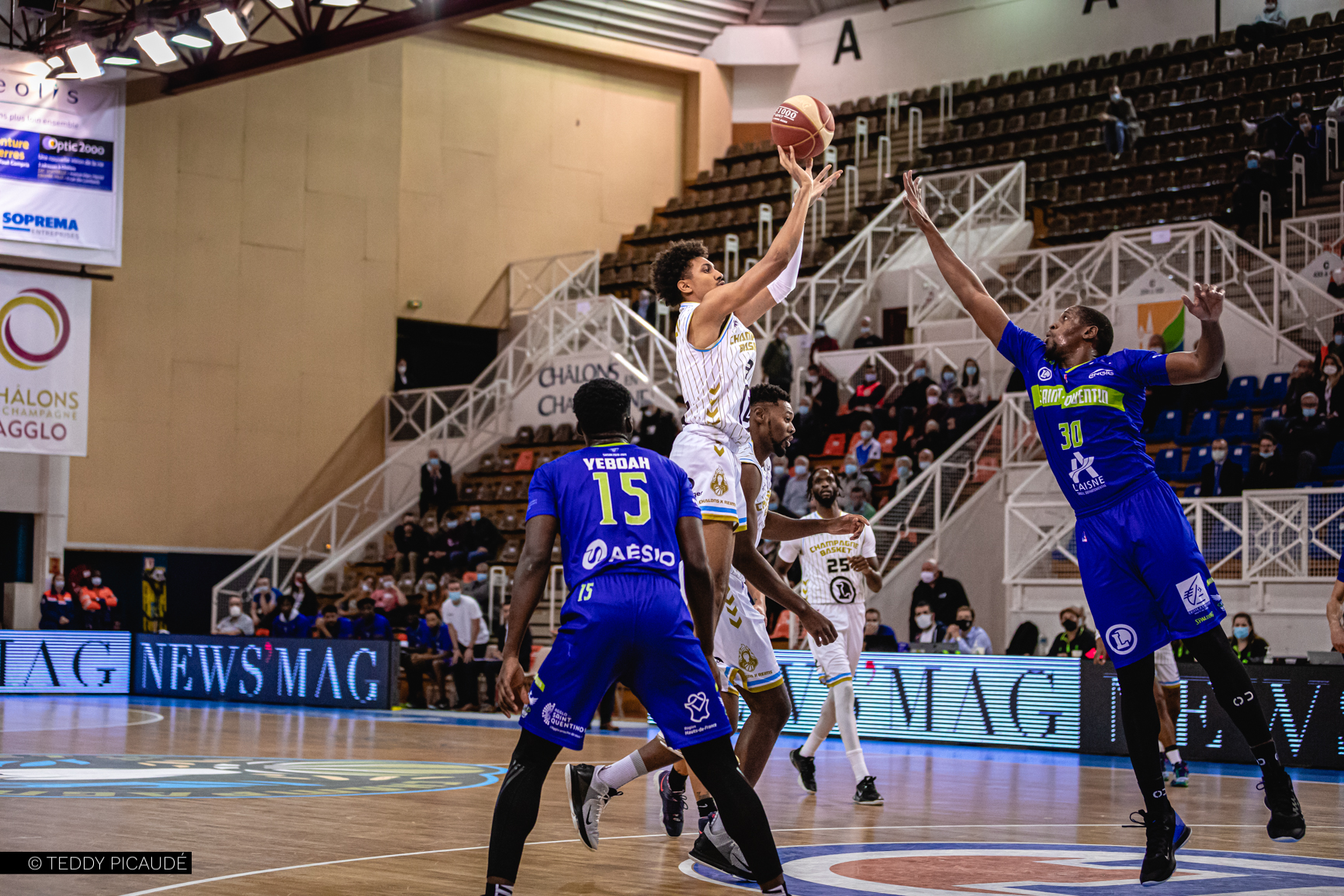 L’album photo vs SaintQuentin Basketball par Teddy Picaudé Champagne