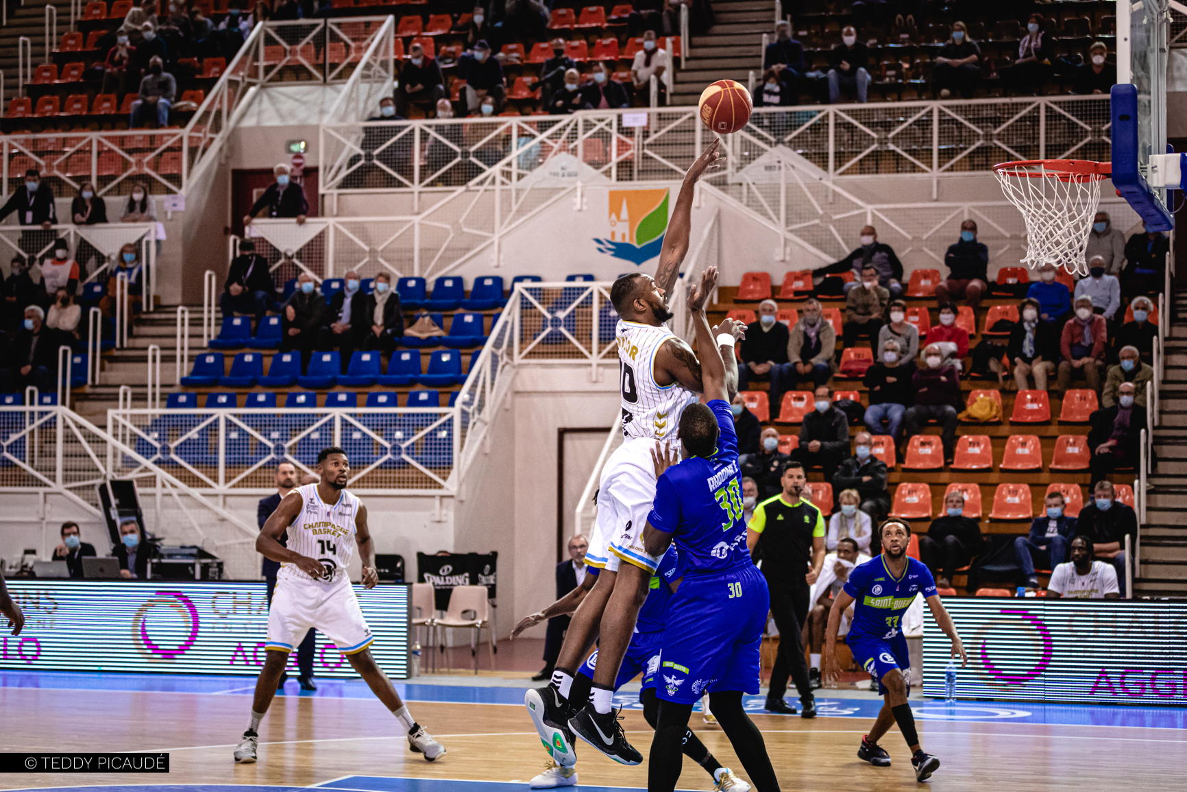 L’album photo vs SaintQuentin Basketball par Teddy Picaudé Champagne