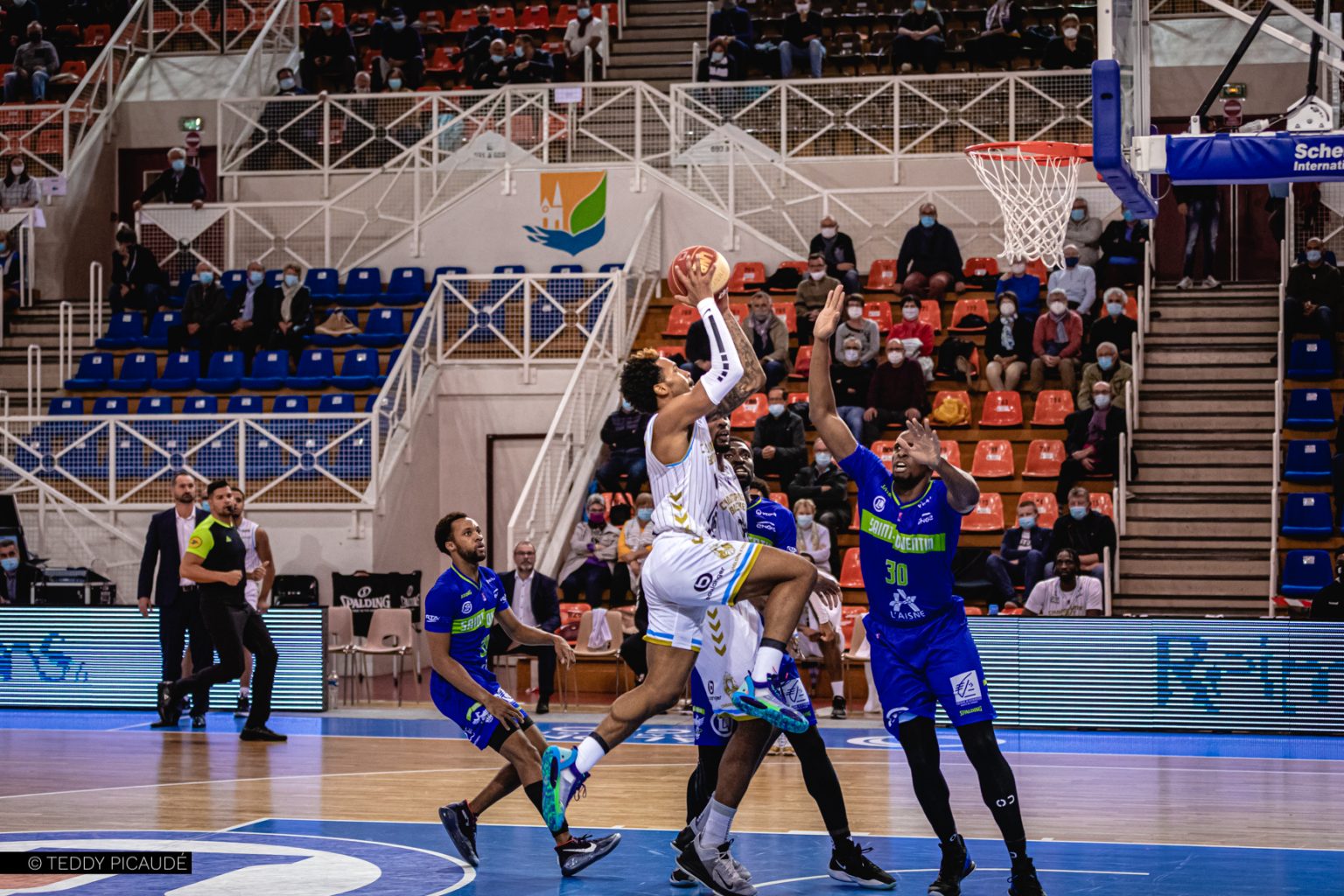 L’album photo vs SaintQuentin Basketball par Teddy Picaudé Champagne Basket