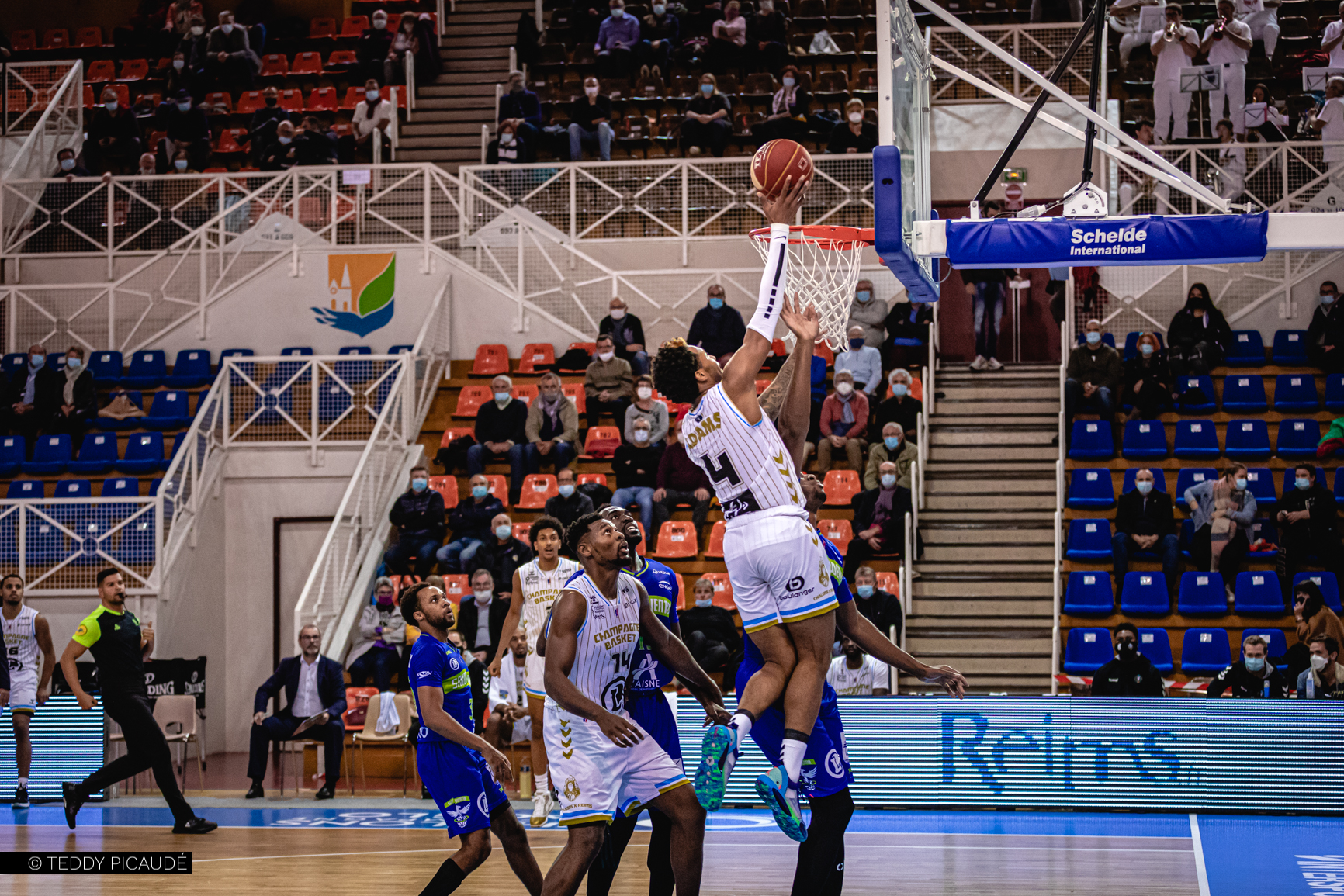 L’album photo vs SaintQuentin Basketball par Teddy Picaudé Champagne Basket