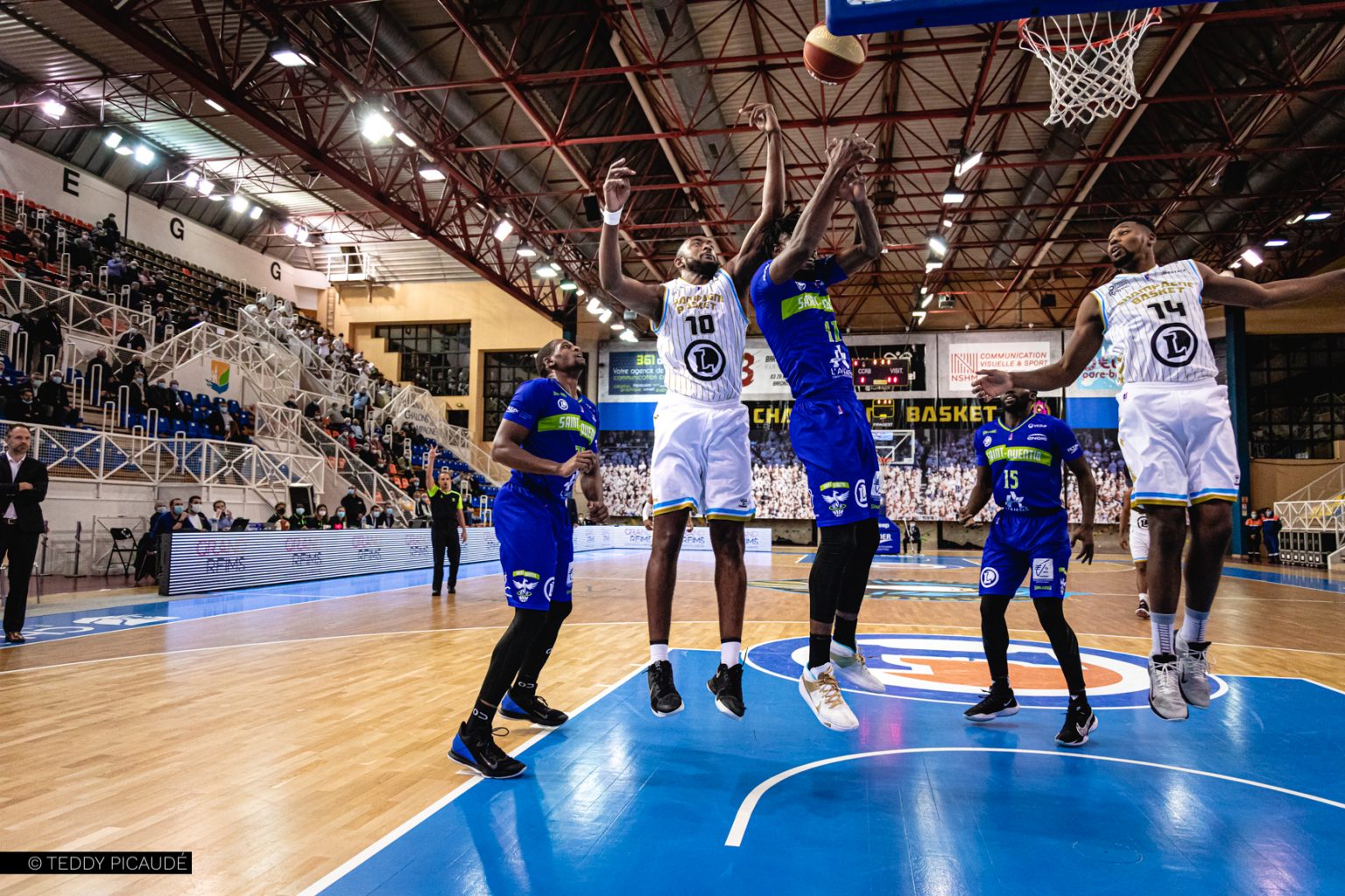 L’album photo vs SaintQuentin Basketball par Teddy Picaudé Champagne