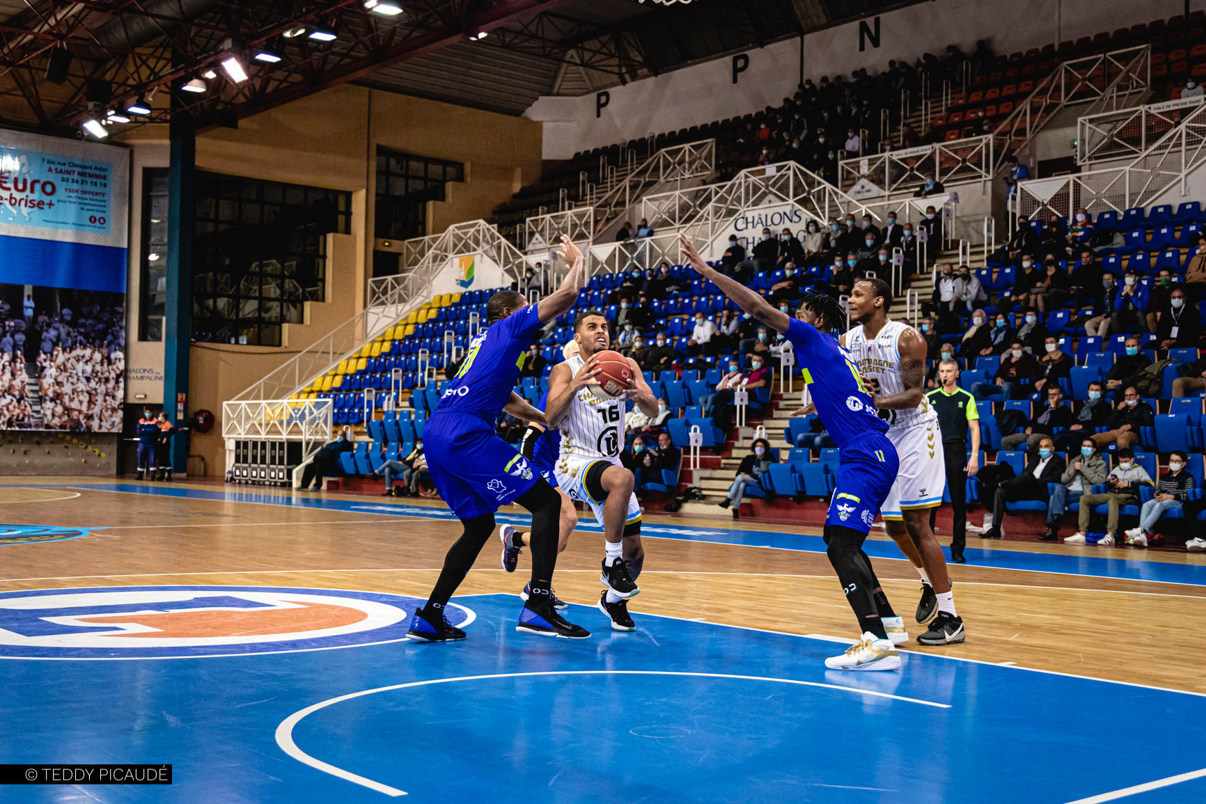 L’album photo vs SaintQuentin Basketball par Teddy Picaudé Champagne Basket