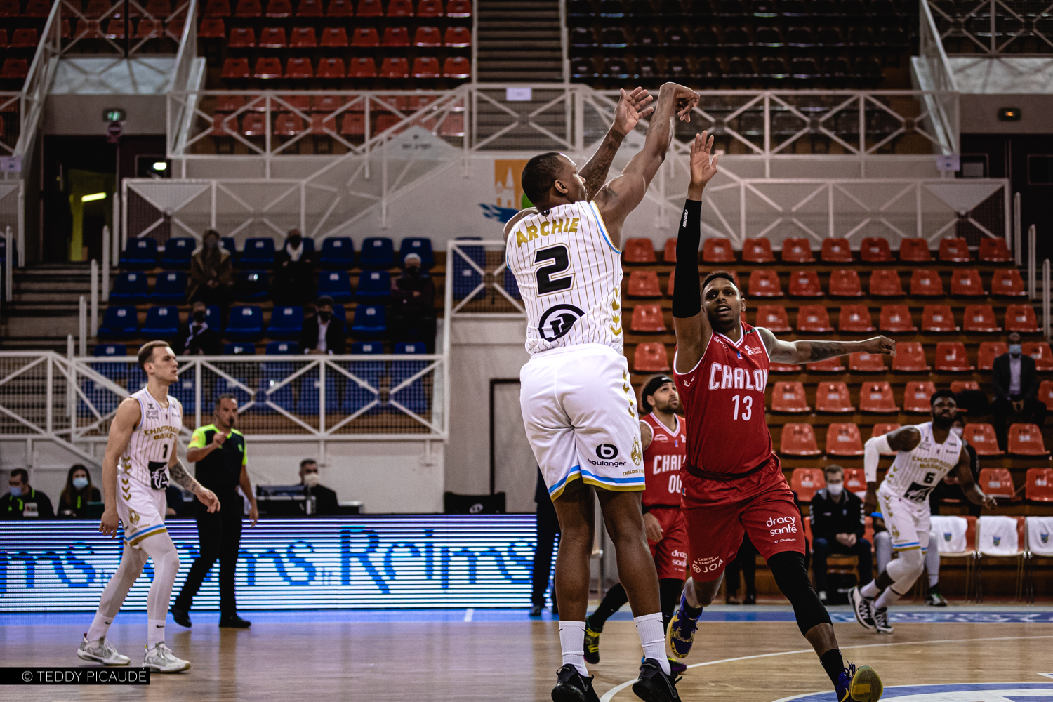 L’album photos du match contre l’Elan Chalon par Teddy Picaudé